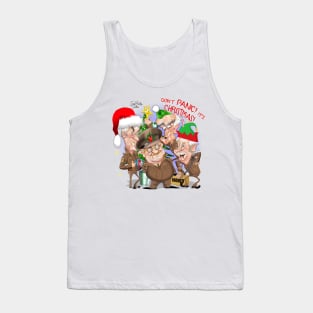 Dads army Christmas Tank Top